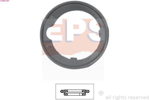 EPS 1.890.530 - Прокладка, термостат autosila-amz.com