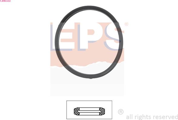 EPS 1.890.532 - Прокладка, термостат autosila-amz.com