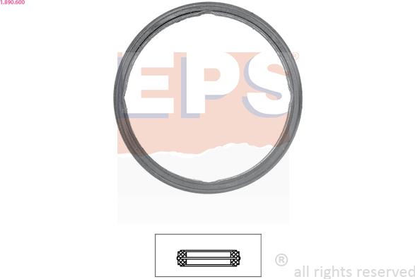 EPS 1.890.600 - Прокладка, термостат autosila-amz.com