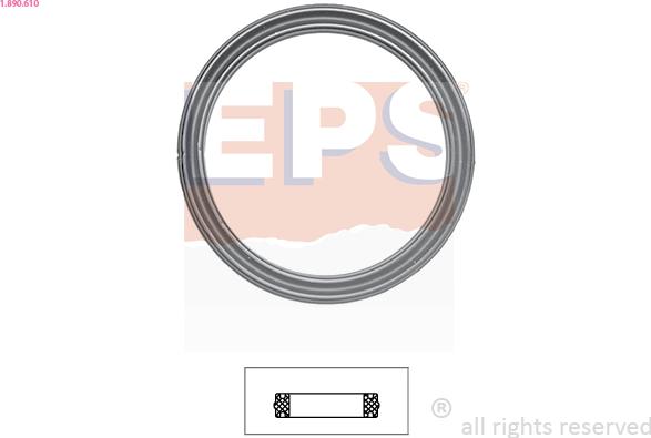 EPS 1.890.610 - Прокладка, термостат autosila-amz.com