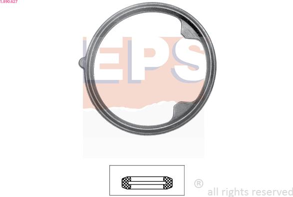 EPS 1.890.627 - Прокладка, термостат autosila-amz.com