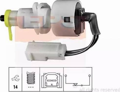 EPS 1.810.147 - Выключатель фонаря сигнала торможения autosila-amz.com