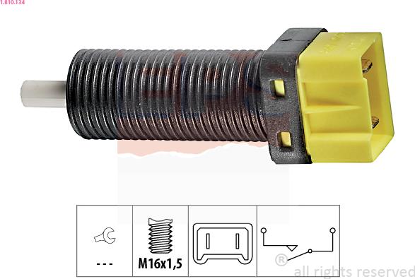 EPS 1810134 - Выключатель, привод сцепления (Tempomat) autosila-amz.com