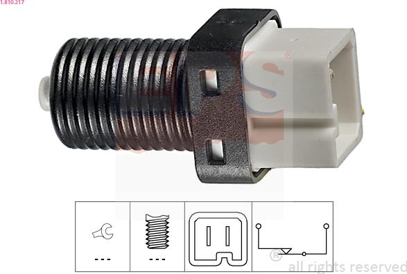 EPS 1.810.217 - Выключатель фонаря сигнала торможения autosila-amz.com