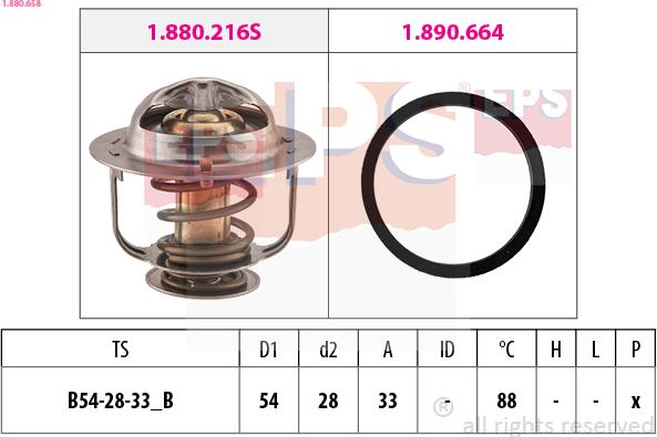 EPS 1.880.658 - thermostat autosila-amz.com