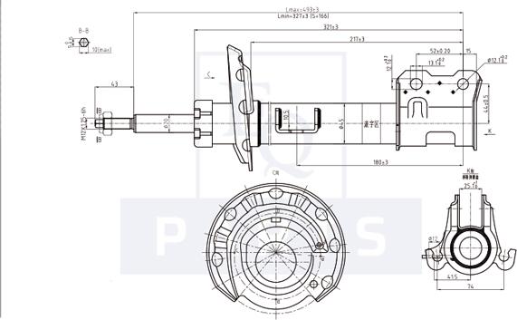 Equal Quality AM10148 - Амортизатор autosila-amz.com