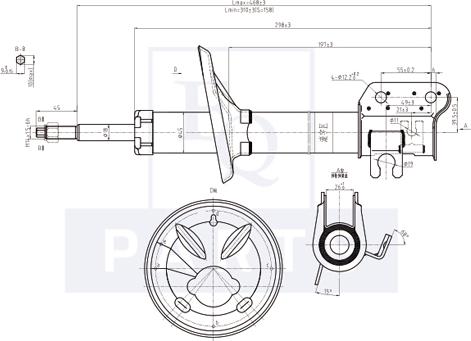 Equal Quality AM10160 - Амортизатор autosila-amz.com