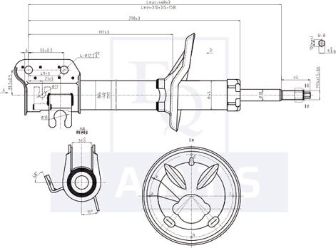 Equal Quality AM10161 - Амортизатор autosila-amz.com