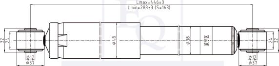 Equal Quality AM20162 - Амортизатор autosila-amz.com