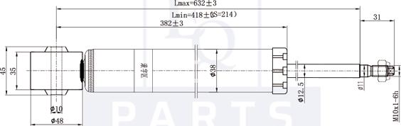 Equal Quality AM20137 - Амортизатор autosila-amz.com