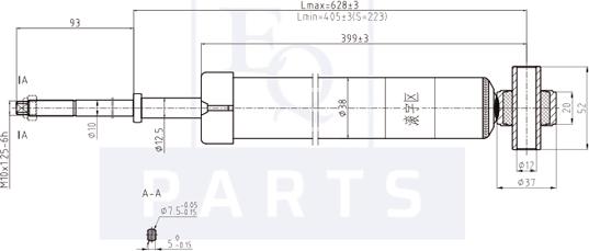 Equal Quality AM20121 - Амортизатор autosila-amz.com