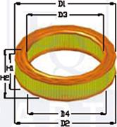 Equal Quality FA3149 - Воздушный фильтр, двигатель autosila-amz.com