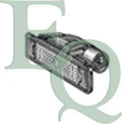 Equal Quality FT0024 - Фонарь освещения номерного знака autosila-amz.com