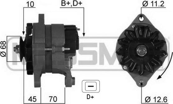 ERA 13850R - Генератор autosila-amz.com