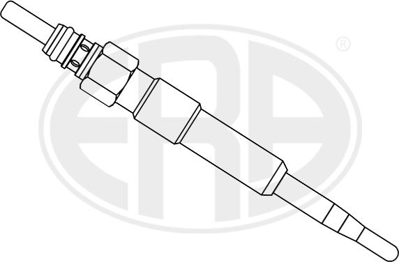 ERA 886017 - Свеча накаливания autosila-amz.com