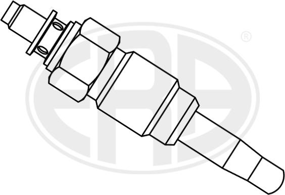 ERA 886025 - Свеча накаливания autosila-amz.com