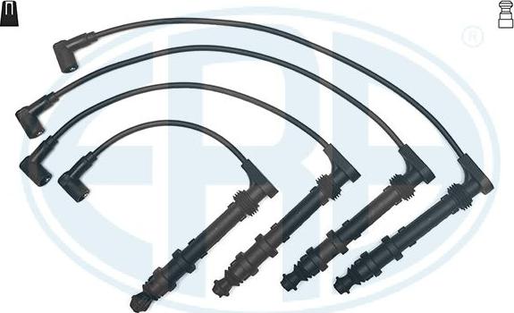 ERA 883025 - Комплект проводов зажигания autosila-amz.com