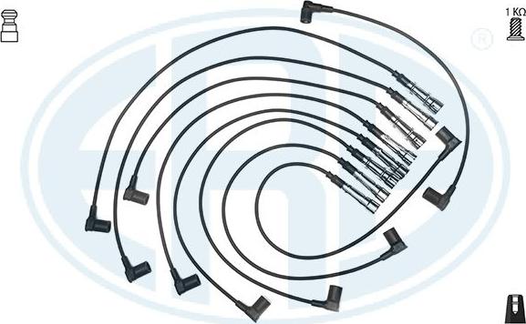 ERA 883071 - Комплект проводов зажигания autosila-amz.com
