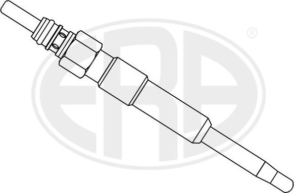 ERA 887044 - Свеча накаливания autosila-amz.com