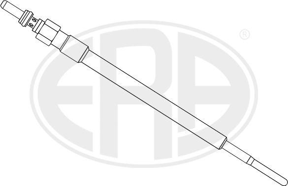 ERA 887001 - Свеча накаливания autosila-amz.com