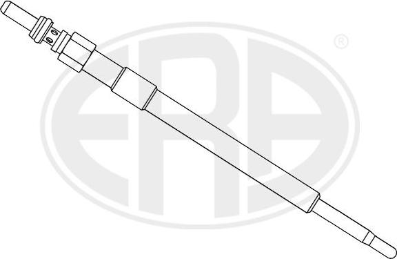 ERA 887105 - Свеча накаливания autosila-amz.com