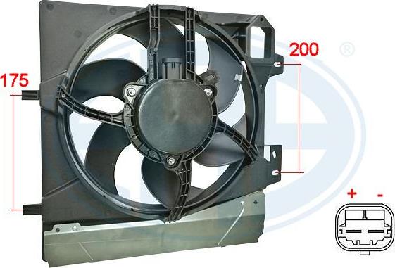 ERA 352057 - Вентилятор, охлаждение двигателя autosila-amz.com