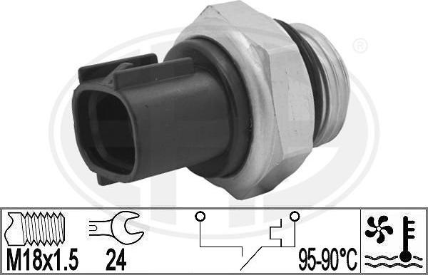 ERA 330957 - Термовыключатель, вентилятор радиатора / кондиционера autosila-amz.com