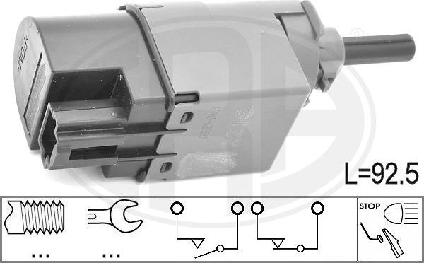 ERA 330937 - Выключатель, привод сцепления (Tempomat) autosila-amz.com