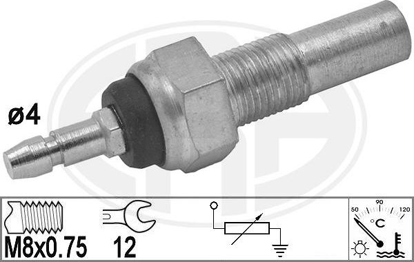 ERA 330973 - Датчик, температура охлаждающей жидкости autosila-amz.com