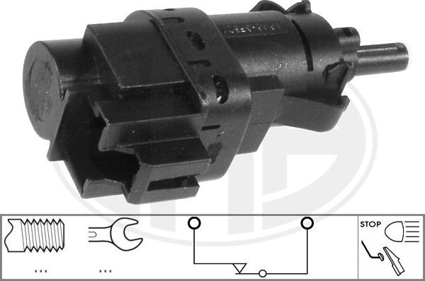 ERA 330597 - Выключатель фонаря сигнала торможения autosila-amz.com