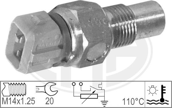 ERA 330554 - Датчик, температура охлаждающей жидкости autosila-amz.com