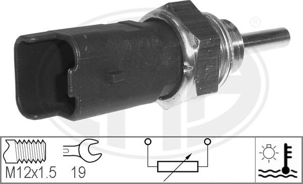 ERA 330553 - Датчик, температура охлаждающей жидкости autosila-amz.com