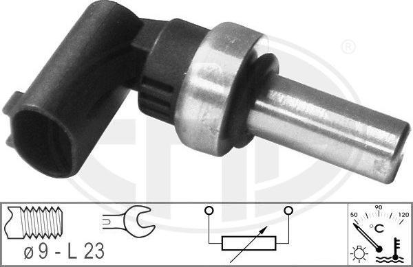 ERA 330647 - Датчик, температура охлаждающей жидкости autosila-amz.com