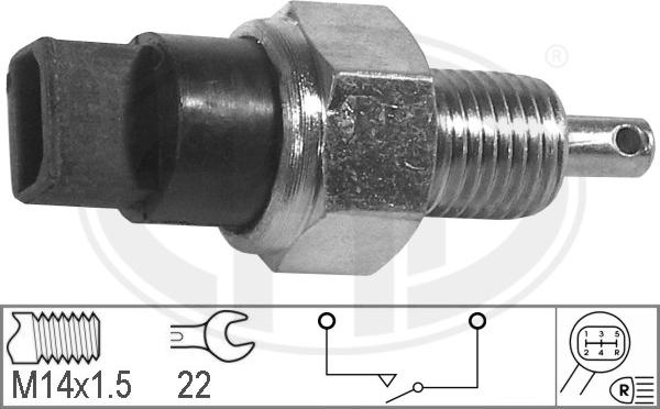 ERA 330627 - Датчик, переключатель, фара заднего хода autosila-amz.com