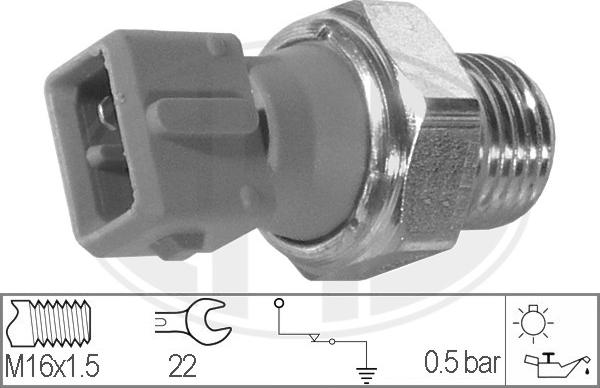 ERA 330023 - Датчик, давление масла autosila-amz.com