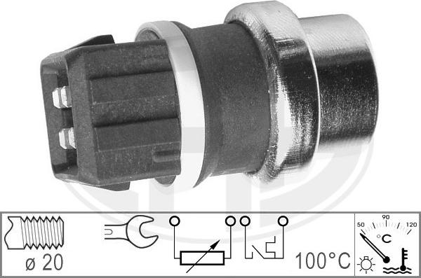 ERA 330152 - Датчик, температура охлаждающей жидкости autosila-amz.com