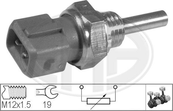 ERA 330121 - Датчик, температура охлаждающей жидкости autosila-amz.com