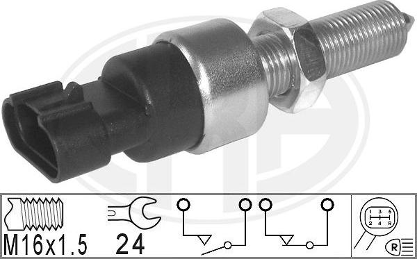 ERA 330806 - Датчик, переключатель, фара заднего хода autosila-amz.com