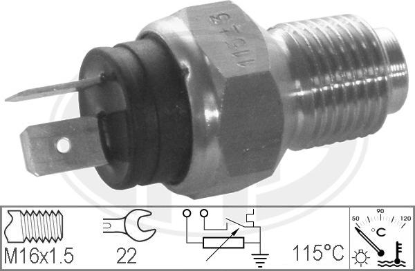 ERA 330314 - Датчик, температура охлаждающей жидкости autosila-amz.com