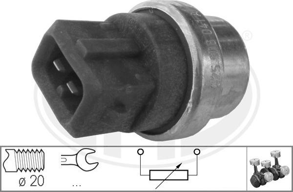 ERA 330286 - Датчик, температура охлаждающей жидкости autosila-amz.com