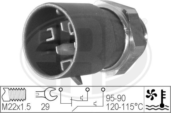 ERA 330223 - Термовыключатель, вентилятор радиатора / кондиционера autosila-amz.com