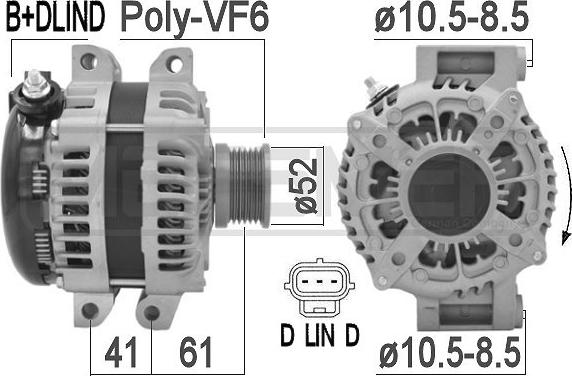 ERA 209460A - Генератор autosila-amz.com