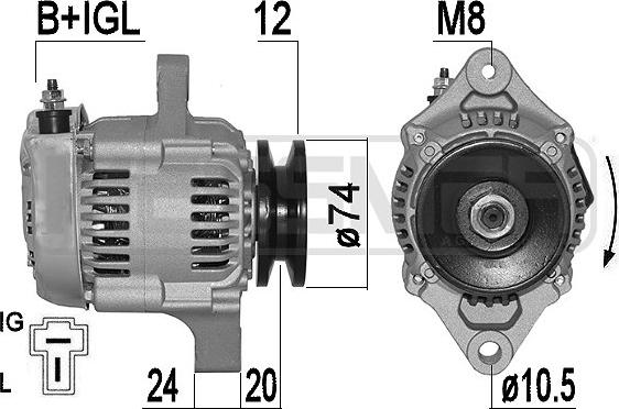 ERA 209513A - Генератор autosila-amz.com