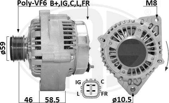 ERA 209660A - Генератор autosila-amz.com