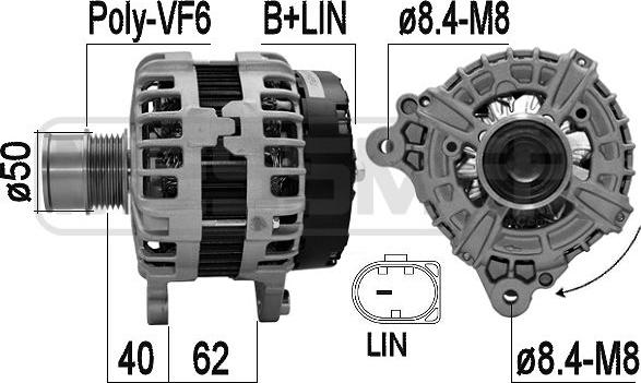 ERA 209614A - Генератор autosila-amz.com