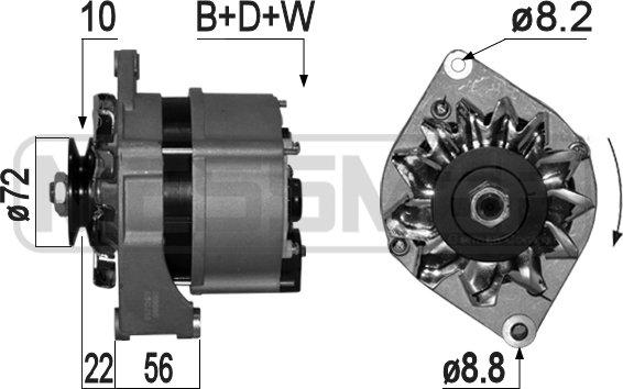 ERA 209090A - Генератор autosila-amz.com