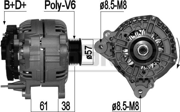 ERA 209065A - Генератор autosila-amz.com