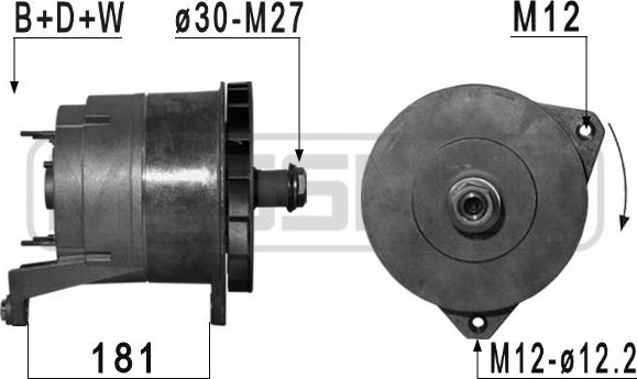 ERA 209022 - Генератор autosila-amz.com