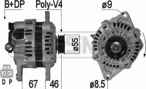 ERA 209310 - Генератор autosila-amz.com