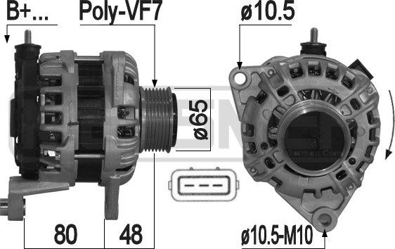 ERA 209294 - Генератор autosila-amz.com
